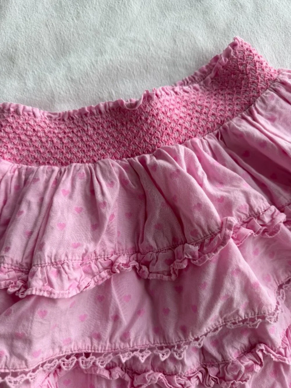 LoveShackFancy x American Girl Doll Girls Rosy Ruffle Billy Skirt